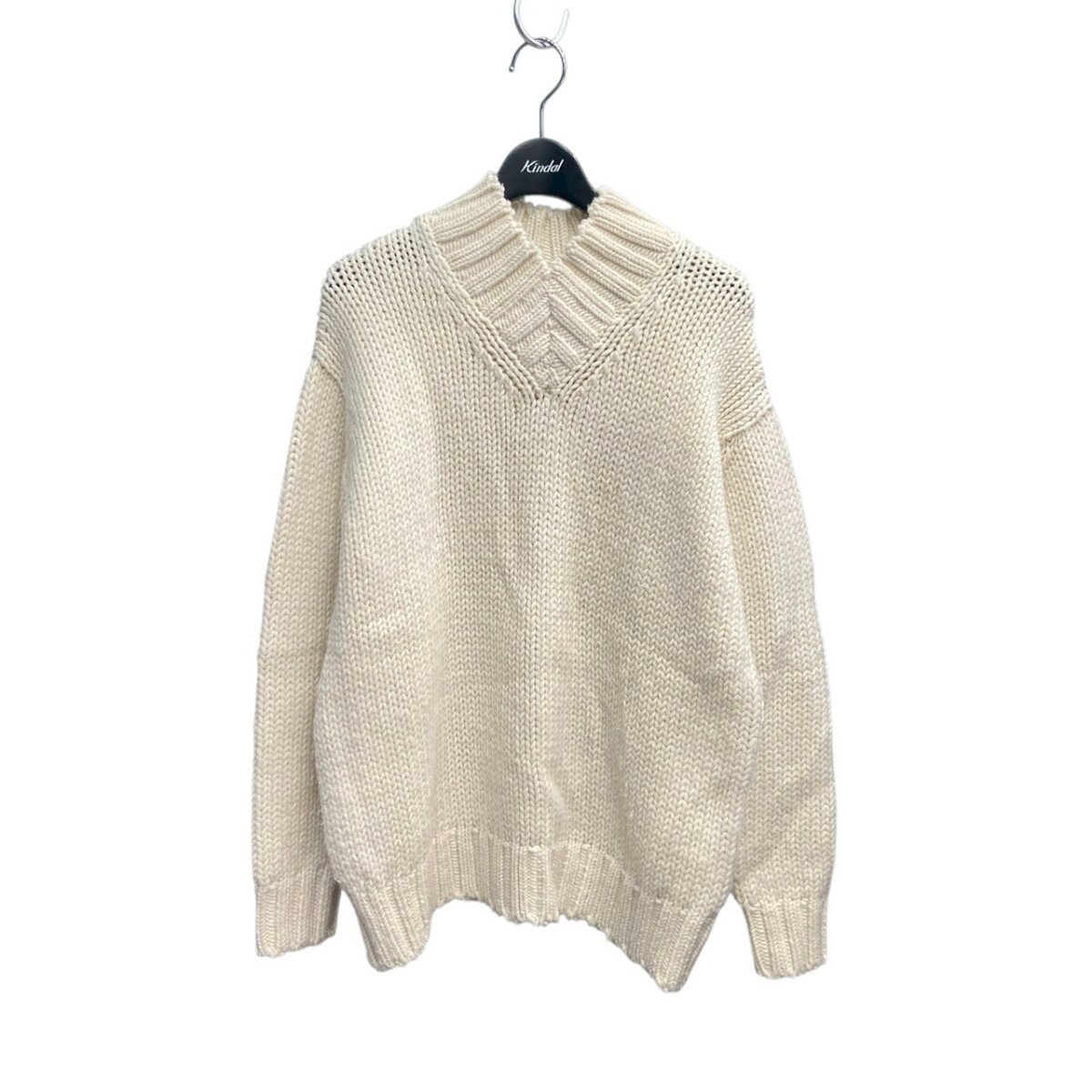 šAURALEEAURALEE SUPER FINE WOOL AIRY KNIT V-NECK PO ˥å A20AP0...