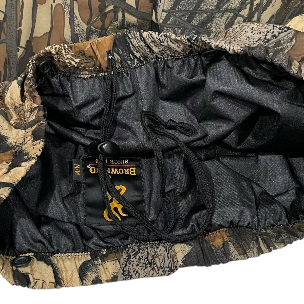 【中古】BROWNIG　リアルツリーカモ柄ワイドスノーパンツ ブラウン・ベージュ・ブラック他 サイズ：M 【060625】（ブローニング）