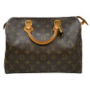 【中古】LOUIS VUITTON スピーディ30 ハンドバッグ M41526 ブラウン 【050625】(ルイヴィトン)(4)