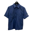 【中古】adidas originals プルオーバー半袖シャツ ATR-332 ネイビー サイズ:M 【060625】(アディダスオリジナルス)(4)