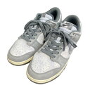 【中古】NIKE Women’s Dunk Low Cool Grey ウィメンズ ダンク ロー スニーカー FV1167-001 グレー サイズ:27.5cm 【060625】(ナイキ)(4)