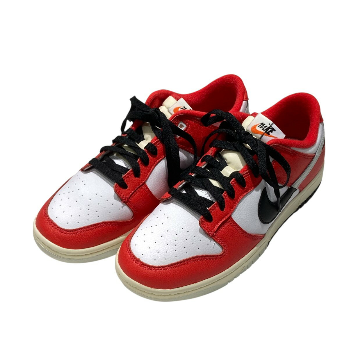 【中古】NIKENike Dunk Low Retro PRM Chicago Split ローカットスニーカー dz2536-600 レッド サイズ:27.5...