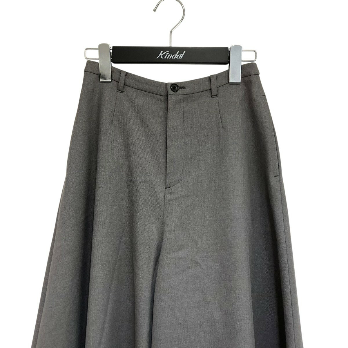 Allegra K 水玉 ブラウストップス Vネック 七分袖 カジュアル 前ボタン 薄手 レディース ピンク M