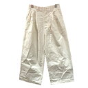 【中古】UNION LAUNCH コットンパンツ 0630 CV ホワイト サイズ:SIZE S 【060625】(ユニオンランチ)