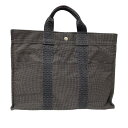 【中古】HERMES エールライン トートバッグ グレー 【070625】(エルメス)(4)