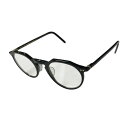 【中古】LUNOR黒縁眼鏡 A5 237 ブラック レンズ:クリア サイズ:47□21-14【価格見直し】