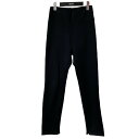 【中古】Deuxieme Classe 23AW Warm Zip レギンス パンツ レギンスパンツ 23030500809030 ブラック サイズ:38 【0...