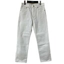 【中古】Deuxieme Classe 21AW WITE DENIM PANTS ホワイトデニムパンツ 21030500711030 ホワイト サイズ:36 ...