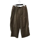 【中古】GRAMICCI モールスキン バルーンパンツ ワイドパンツ GLP-17F035 ブラウン サイズ:F 【070625】(グラミチ)
