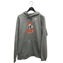【中古】NIKE オクラホマ州カウボーイオルタネート パーカー BCS75321 ライトグレー サイズ:XL 【070625】(ナイキ)