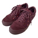 【中古】VANS×UNDERCOVER ローカットスニーカー UCS4F01 バーガンディー サイズ:27.5 【070625】(バンズ×アンダーカバー)