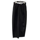 【中古】LE CIEL BLEU High Waist Tapered Pants スラックス 26A68305 ブラック サイズ:34 【070625】(ルシェルブルー)