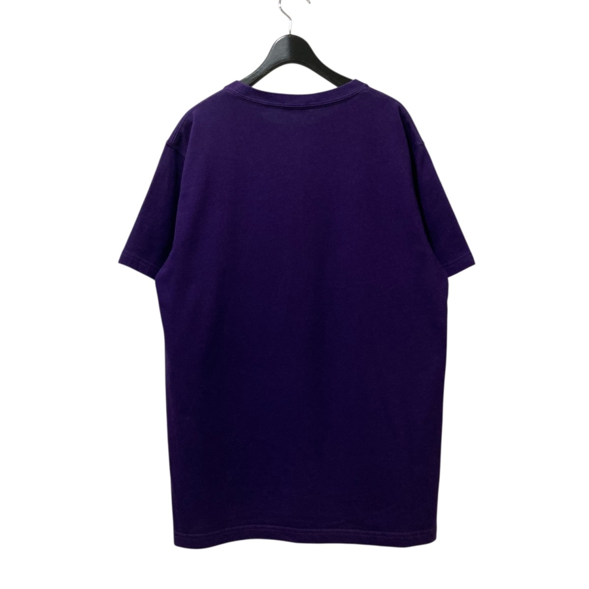 【中古】DIOR　刺繍ロゴTシャツ 313J696A0554 パープル サイズ：M 【310326】（ディオール）