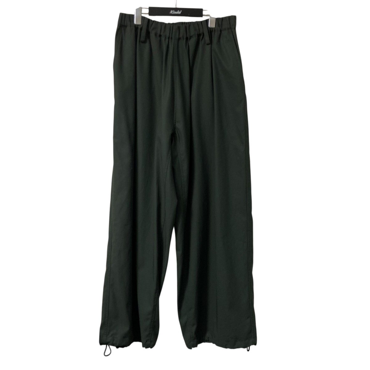 【中古】LES SIX 25SS ALTERNATIVE HISTORY PANTS コットンワイドパンツ trettiofyra-pt-alt グレー サイズ:2 【100625】(レシス)