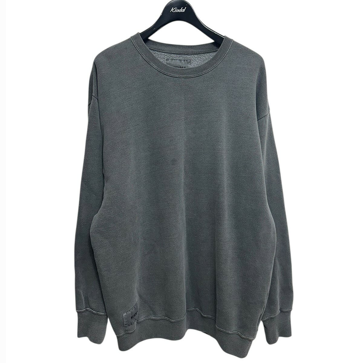 【中古】WTAPS　23AW クルーネックスウェット 232ATDT-CSM26 グレー サイズ：02(M) 【090625】（ダブルタップス）(4)