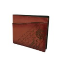 【中古】Berluti 【マコレ スリムスクリットレザー】 2つ折り財布 レッド 【110625】(ベルルッティ)(4)