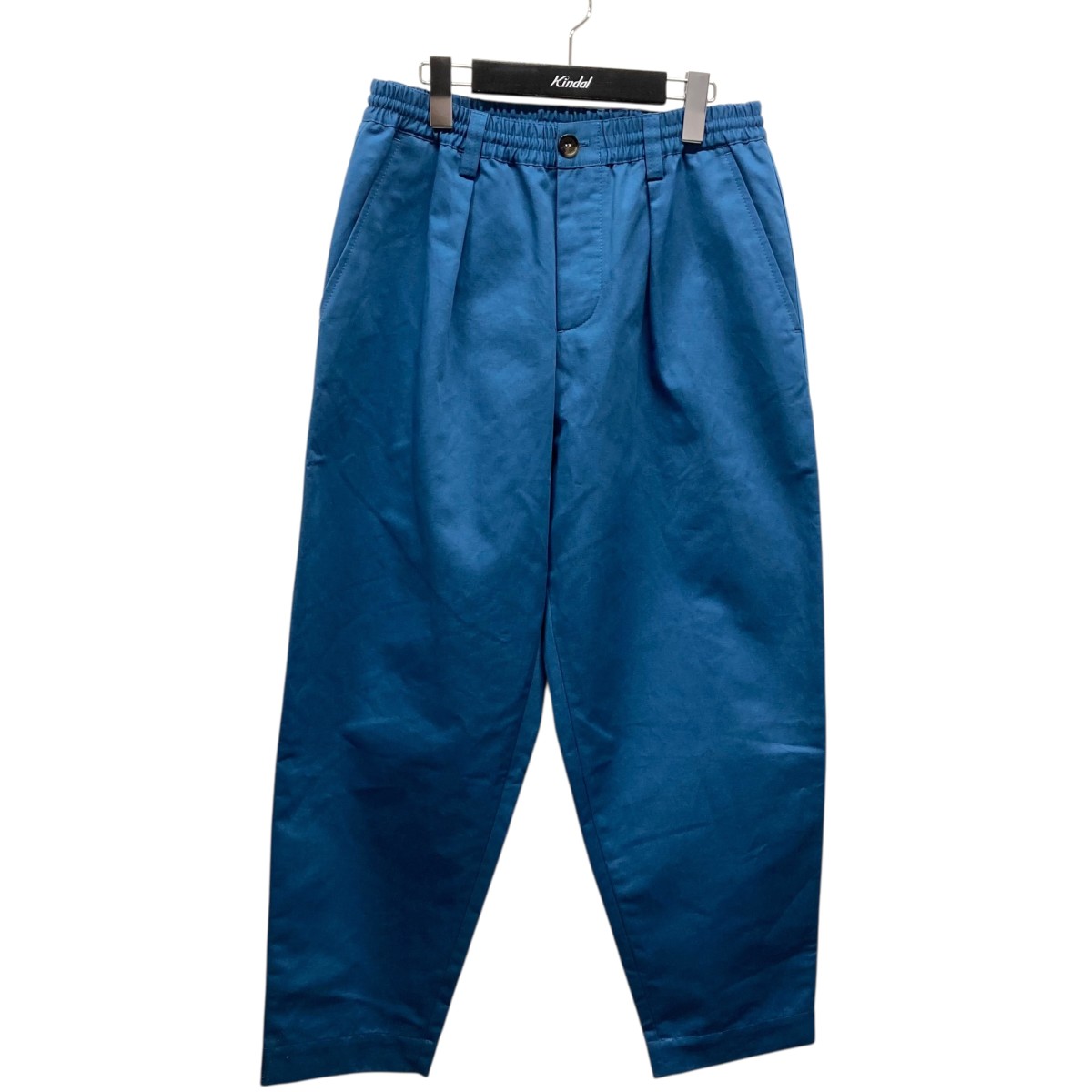 【中古】MARNI ウールトロピカルシャーリング1Pテーパードパンツ PUMU0017OU ブルー サイズ:44 【120625】(マルニ)