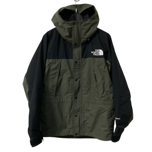 【中古】THE NORTH FACEMountain Light Jacket ワンポイントロゴマウンテンパーカー NP62450 オリーブ サイズ:S【価格見直し】