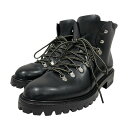 【中古】CALMANTHOLOGY MOUNTAIN BOOTS マウンテンブーツ ブラック サイズ:UL7 【120625】(カルマンソロジー)