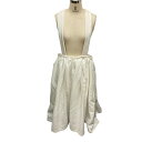 【中古】COMME des GARCONS COMME des GARCONS 22SS 吊りスカート RI-A004 ホワイト サイズ:M 【120625】(コムデギャルソンコムデギャルソン)