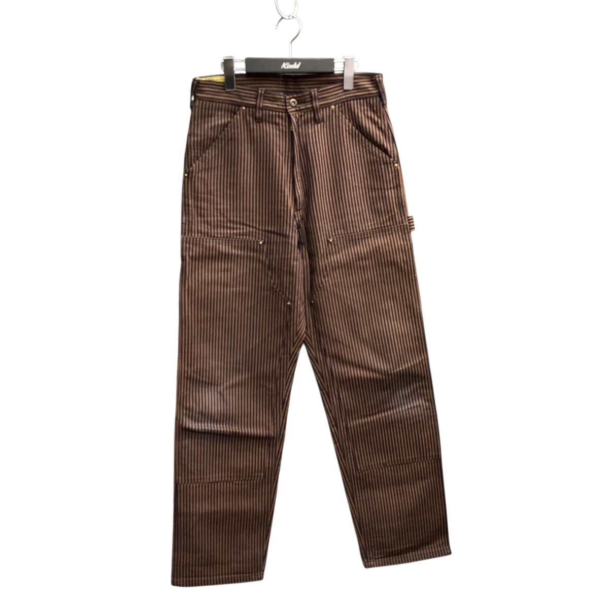 【中古】SEVEN BY SEVENダブルニー ペインターパンツ 800-0140123 ブラウン サイズ：S【価格見直し】