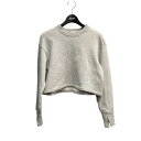 【中古】frey ALWAYS SWEAT White スウェット F24SS-TR-001 ライトグレー サイズ:F 【120625】(フレイ)