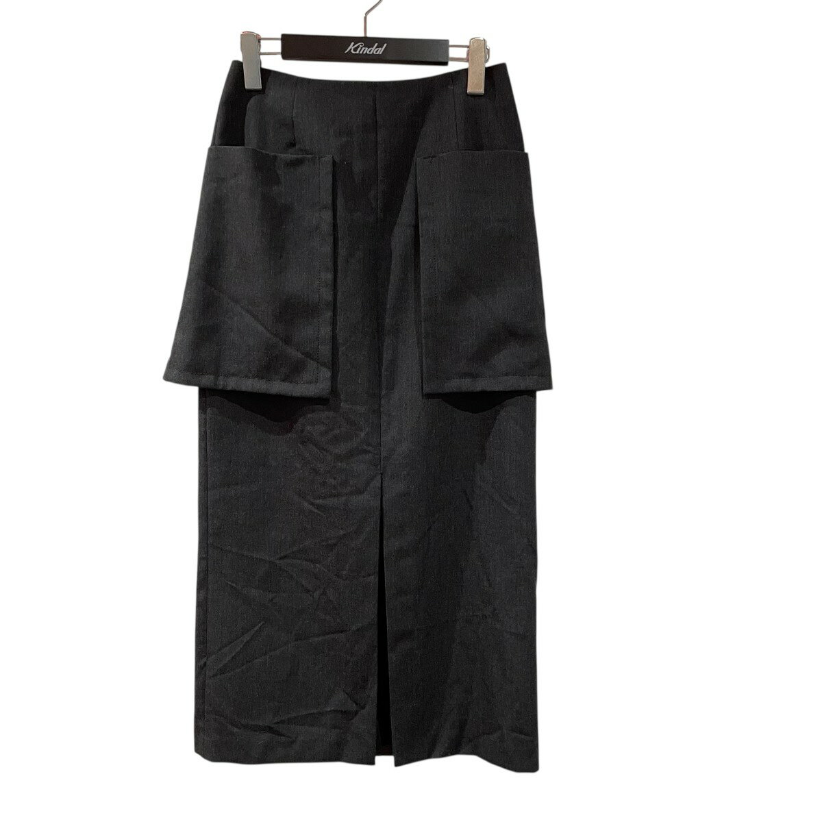 【中古】LE CIEL BLEUスカート 24S67103 グレー サイズ：SIZE 38【価格見直し】