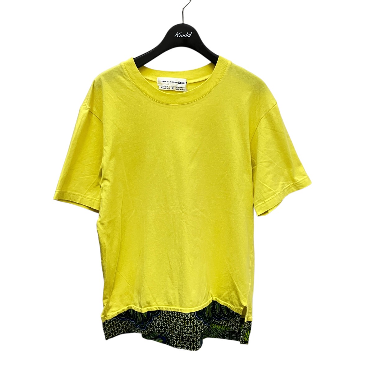 楽天市場】des garcon コムデギャルソン Tシャツ（カラーイエロー 