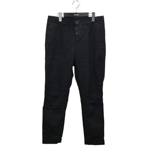 【中古】INDIVIDUAL SENTIMENTS 総柄 タックテーパードパンツ PA65-LC30 ブラック×グレー サイズ:0 【130625】(インディビジュアル センティメンツ) 【中古】INDIVIDUAL SENTIMENTS 総柄 タックテーパードパンツ PA65-LC30 ブラック×グレー サイズ:0 【130625】(インディビジュアル センティメンツ)