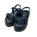 【中古】melissa 厚底サンダル ブラック サイズ:22cm 【130625】(メリッサ)