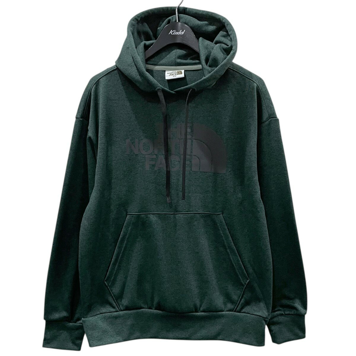 【中古】THE NORTH FACEプルオーバーパーカー ALAMO HOOD PULLOVER アラモフードプルオーバー 韓国製 NI5PP62K グリーン サイズ：M【価格見直し】