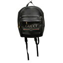 【中古】GUCCIバックパック 547834 ブラック【価格見直し】
