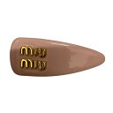 【中古】MIU MIU ヘアピン 5IF092 ピンク 【140625】(ミュウミュウ)