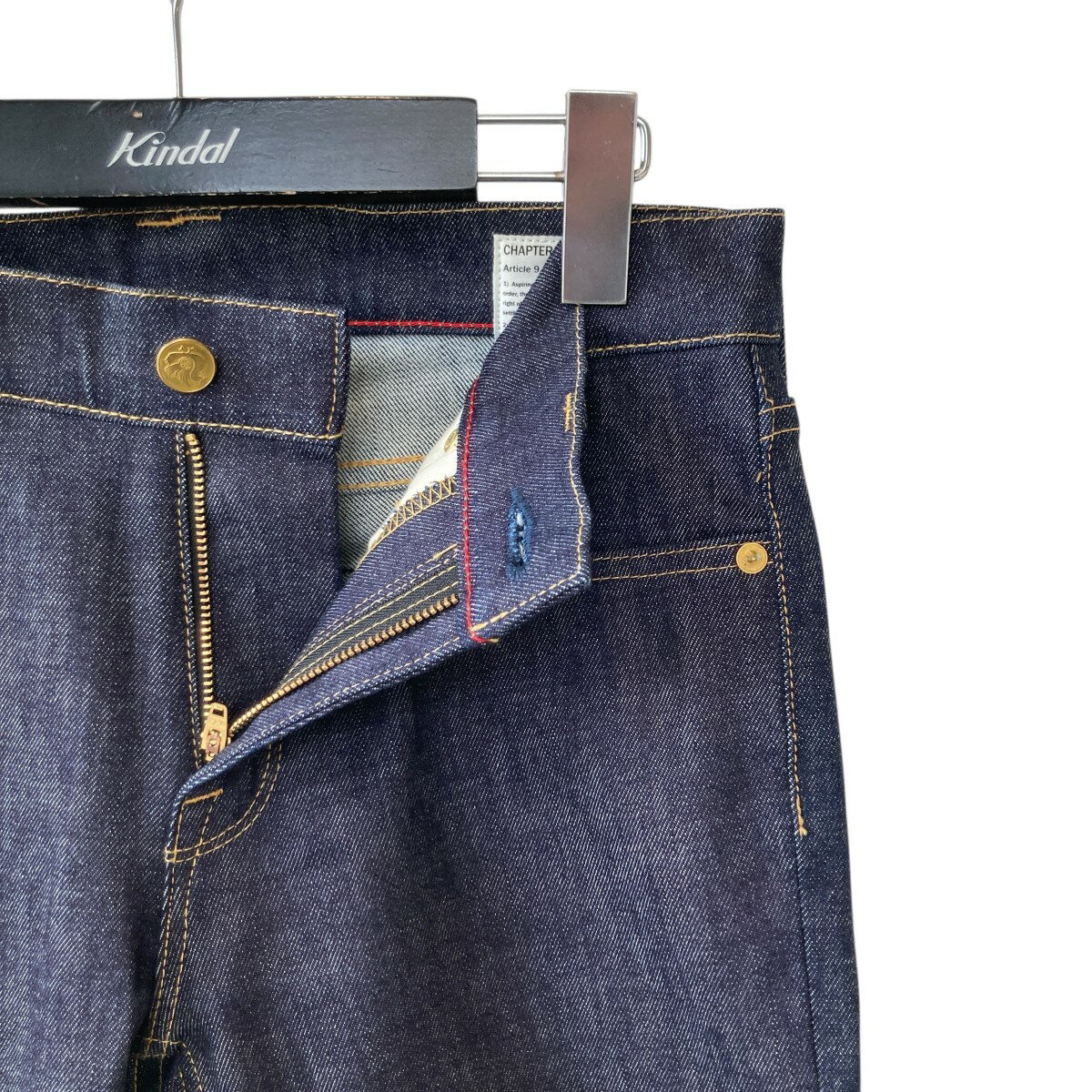 【中古】HIROSHIMA DENIM×blackmeans　デニムパンツ 945-72HDP04-1 インディゴ サイズ：29 【150625】（ヒロシマデニム×ブラックミーンズ）