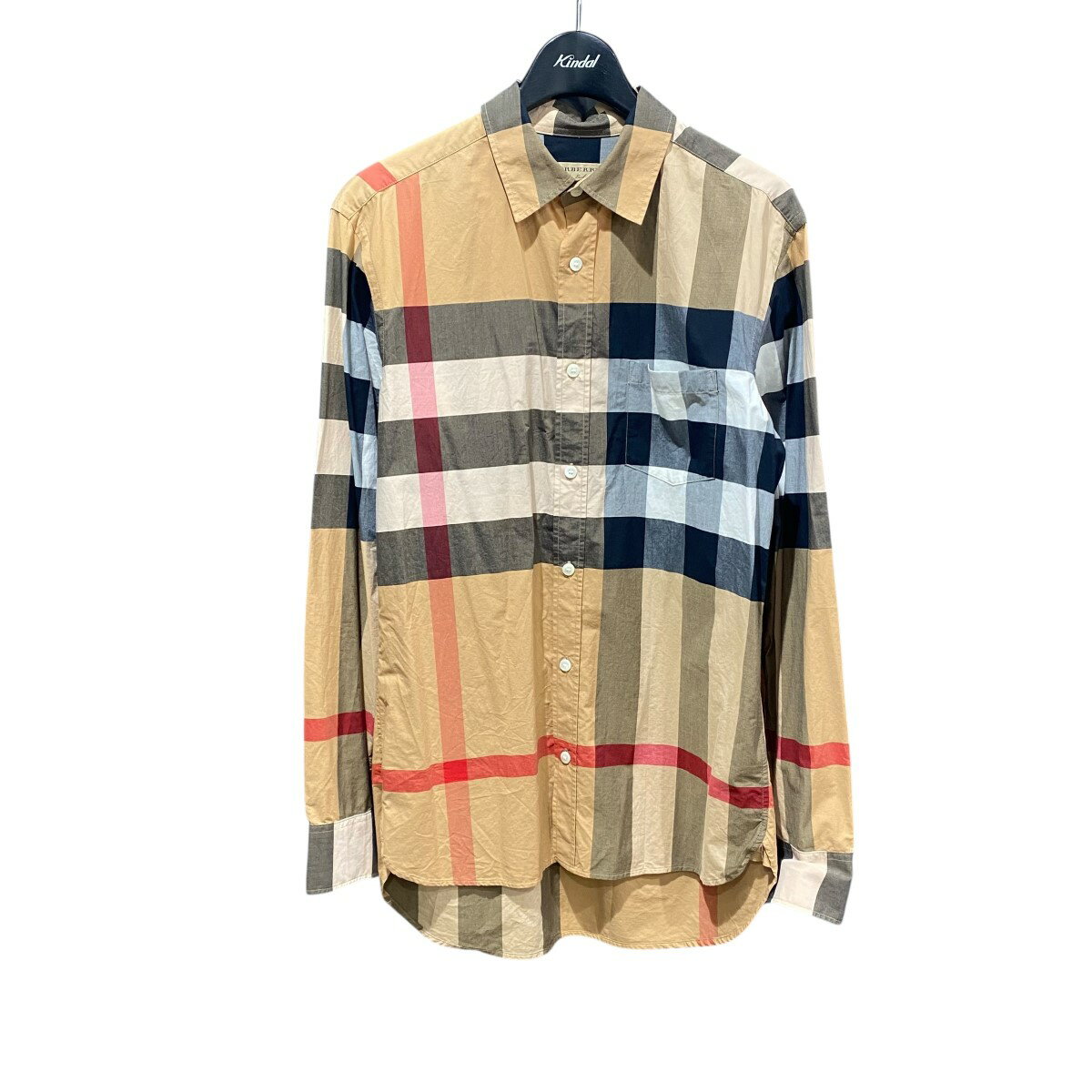 šBURBERRYWindsor check print shirt 8004827 ֥饦 S 140625ۡʥС...