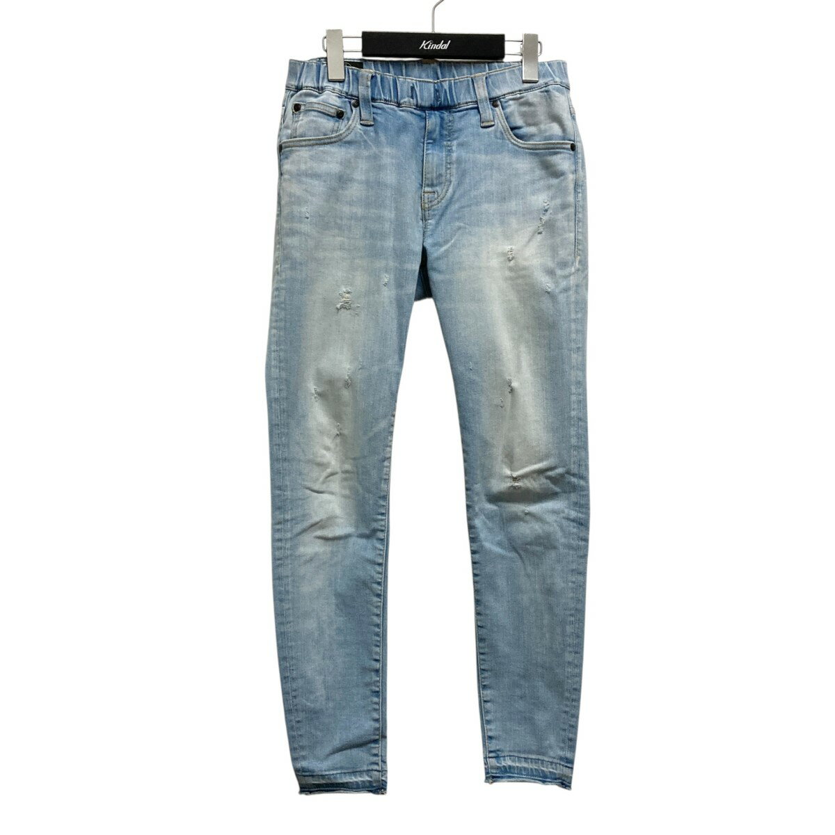 【中古】SURT×BIG JOHN 加工ストレッチデニムパンツ MXSR01M インディゴ サイズ:S 【150625】(サート×ビッグジョン)