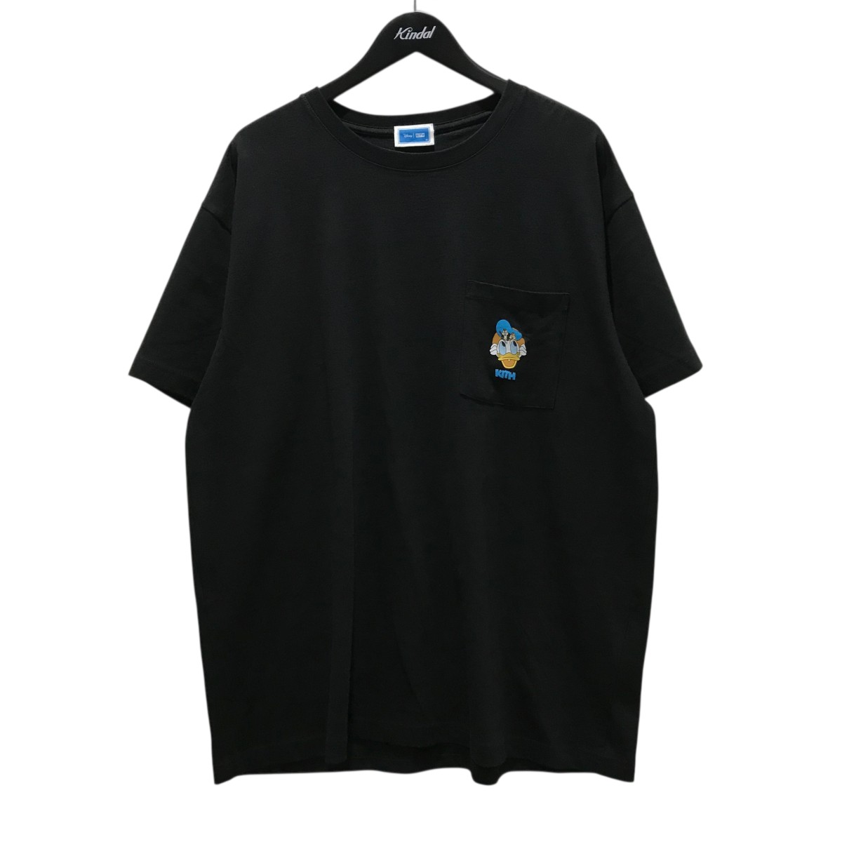 【中古】KITH×Disney 24AW プリントTシャツ 24-073-060-0055-4-0 ブラック サイズ:XL 【150625】(キス)