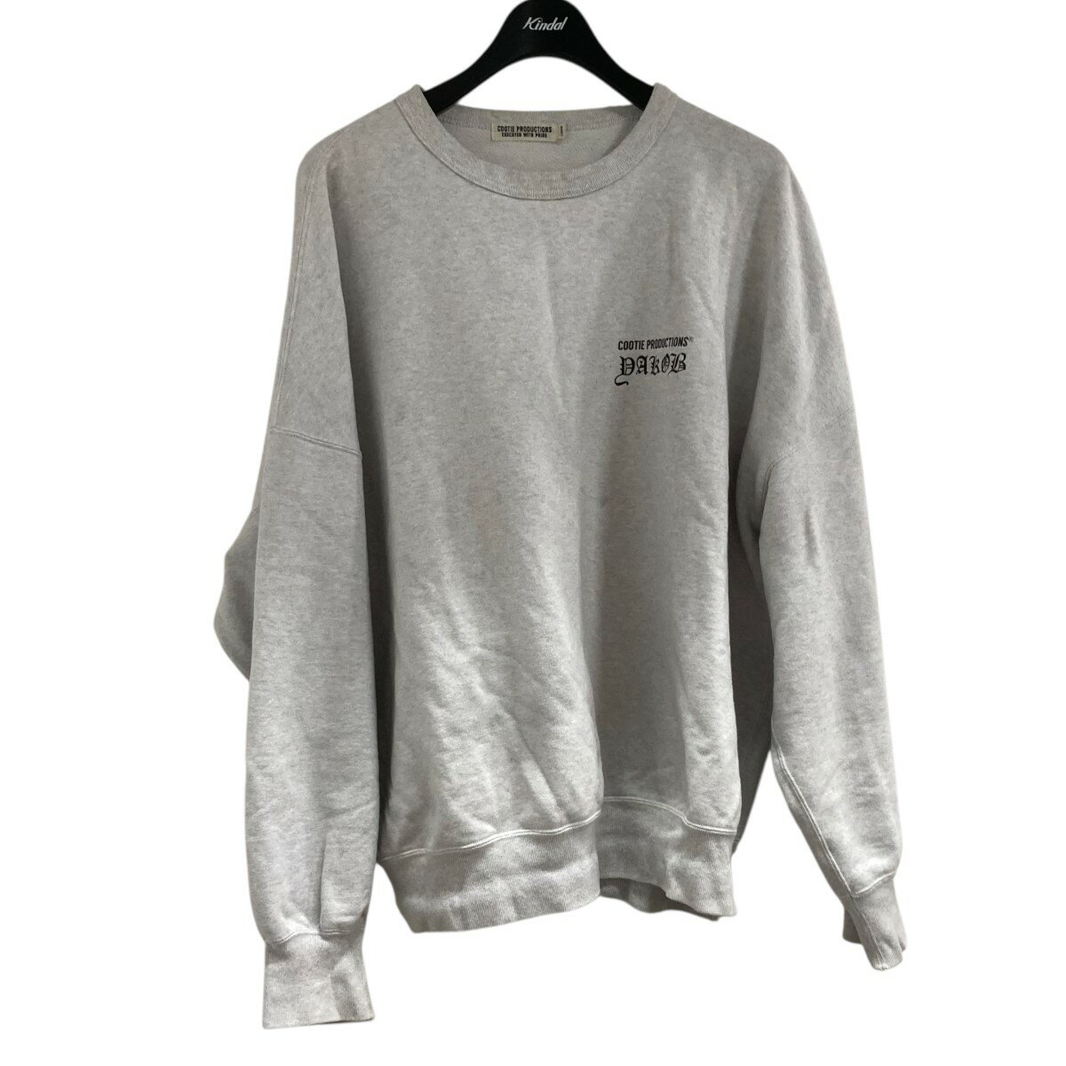 【中古】COOTIE PRODUCTIONS　｢OPEN AND YARN SWEAT CREW｣ 