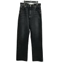 【中古】THE SHINZONE 25SS MARILYN DENIM PANTS 25MMSPA03 ブラック サイズ:32 【150625】(ザシンゾーン)