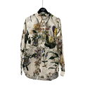 【中古】Paul Harnden M.Easy shirt 総柄 長袖シャツ ピンク サイズ:L 【170625】(ポールハーデン)(4)