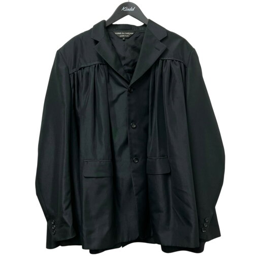 【中古】COMME des GARCONS HOMME PLUS24SS カーテンプリーツジャケット PM-J044 ブラック サイズ:S【価格見直し】 【中古】COMME des GARCONS HOMME PLUS24SS カーテンプリーツジャケット PM-J044 ブラック サイズ:S【価格見直し】