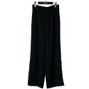 【中古】Eaphi サイドボタンスラックス 51005 0202 ブラック サイズ:2 【180625】(エフィ)