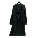 【中古】Needles samue coat 作務衣コート ブラック サイズ:S 【180625】(ニードルズ)