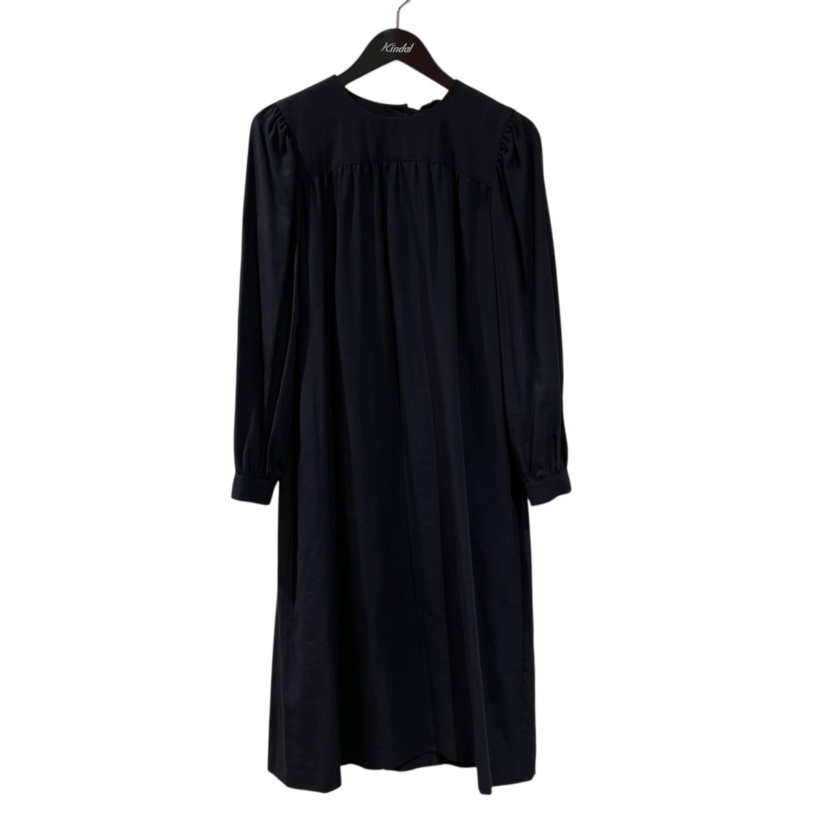 【中古】A.P.C. 長袖ワンピース 1110321 ネイビー サイズ:SIZE 38 【180625】(アーペーセー)