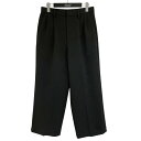 【中古】Spick and Span 「24SS」 ダブルクロスツータックパンツ 24030200810010 グレー サイズ:40 【180625】(スピック...