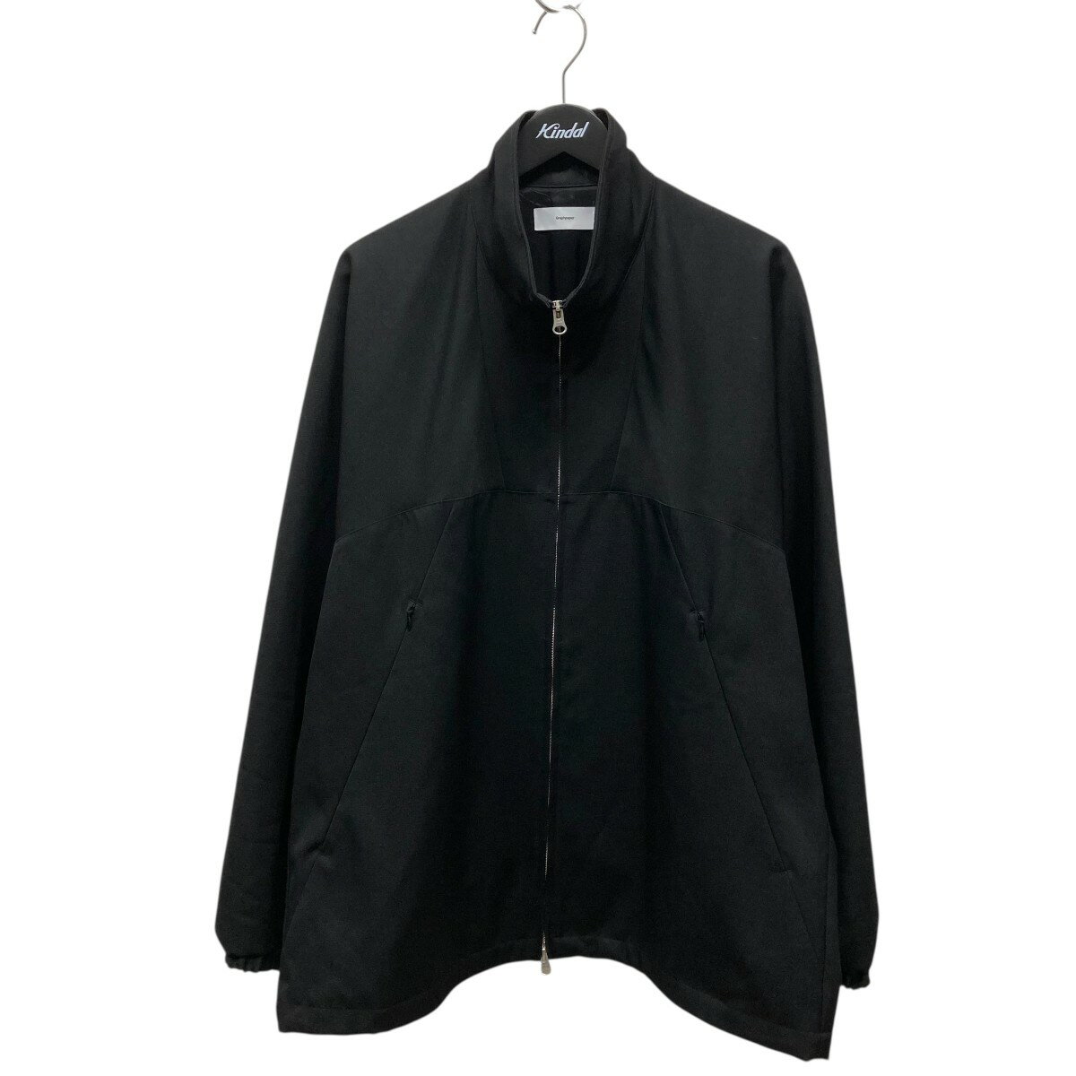 【中古】Graphpaper ONLY ARK 別注 Scale Off Wool Stand Collar Blouson ジャケット GM243-30336CA ブラック サイズ:2 【190625】(グラフペーパー)