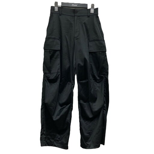 【中古】MYNE SATIN CARGO PANTS カーゴパンツ ブラック サイズ:S 【190625】(マイン) 【中古】MYNE SATIN CARGO PANTS カーゴパンツ ブラック サイズ:S 【190625】(マイン)