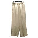 【中古】R’IAM PLAGE サテンパンツ 23 030 922 6030 3 0 ベージュ サイズ:36 【190625】(リアムプラージュ)
