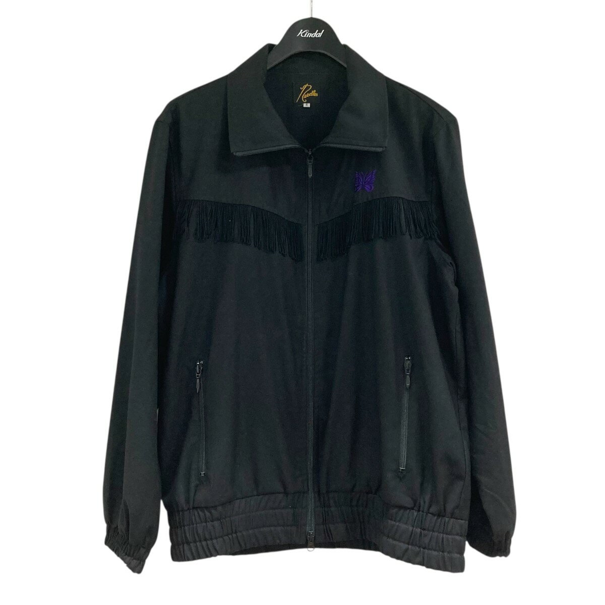 šNeedlesե󥸥ȥå㥱å KP128 FRINGE TRACK JACKET ֥å S 190625...