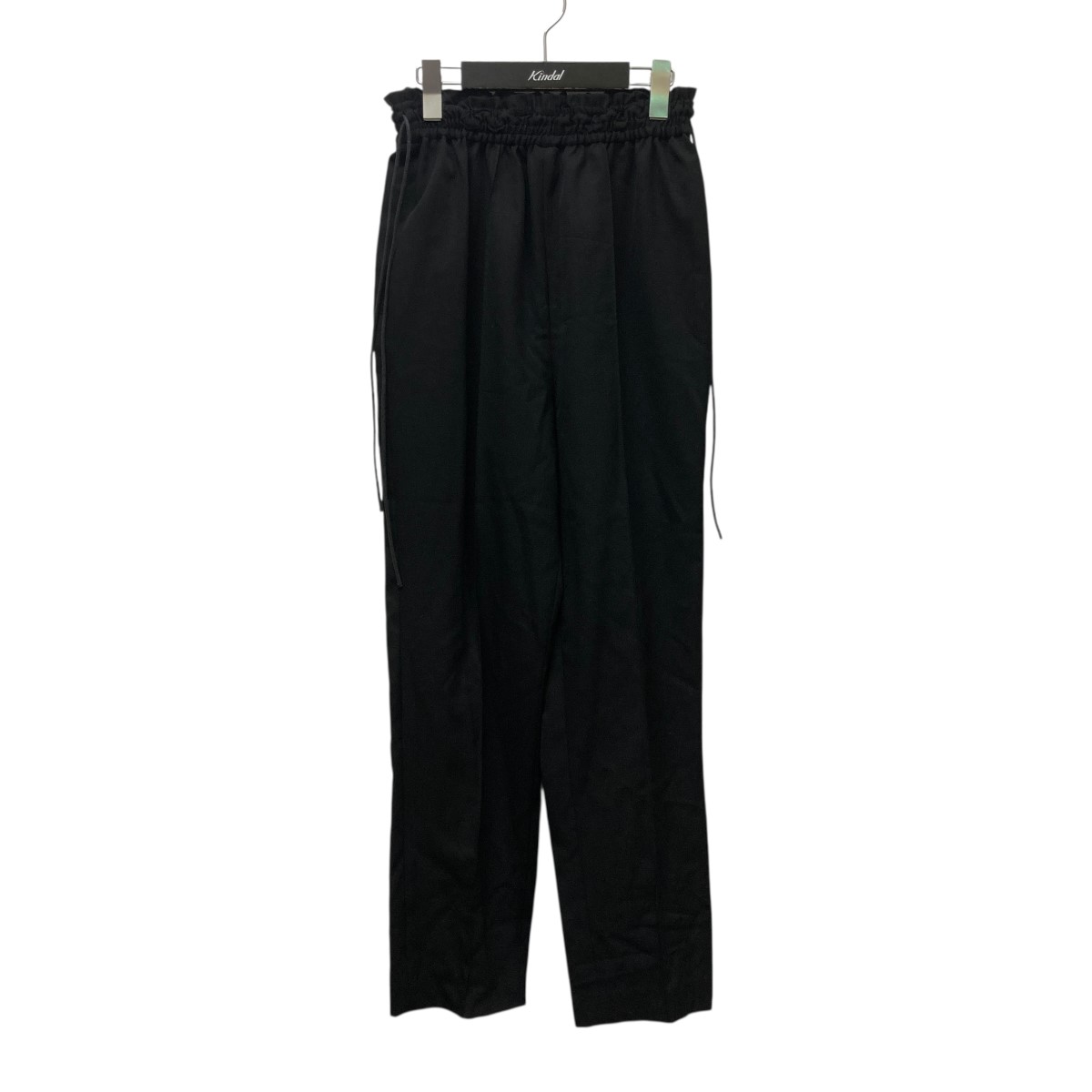 【中古】POSTELEGANT イージーパンツ PT18A0004 ブラック サイズ:38 【190625】(ポステレガント)